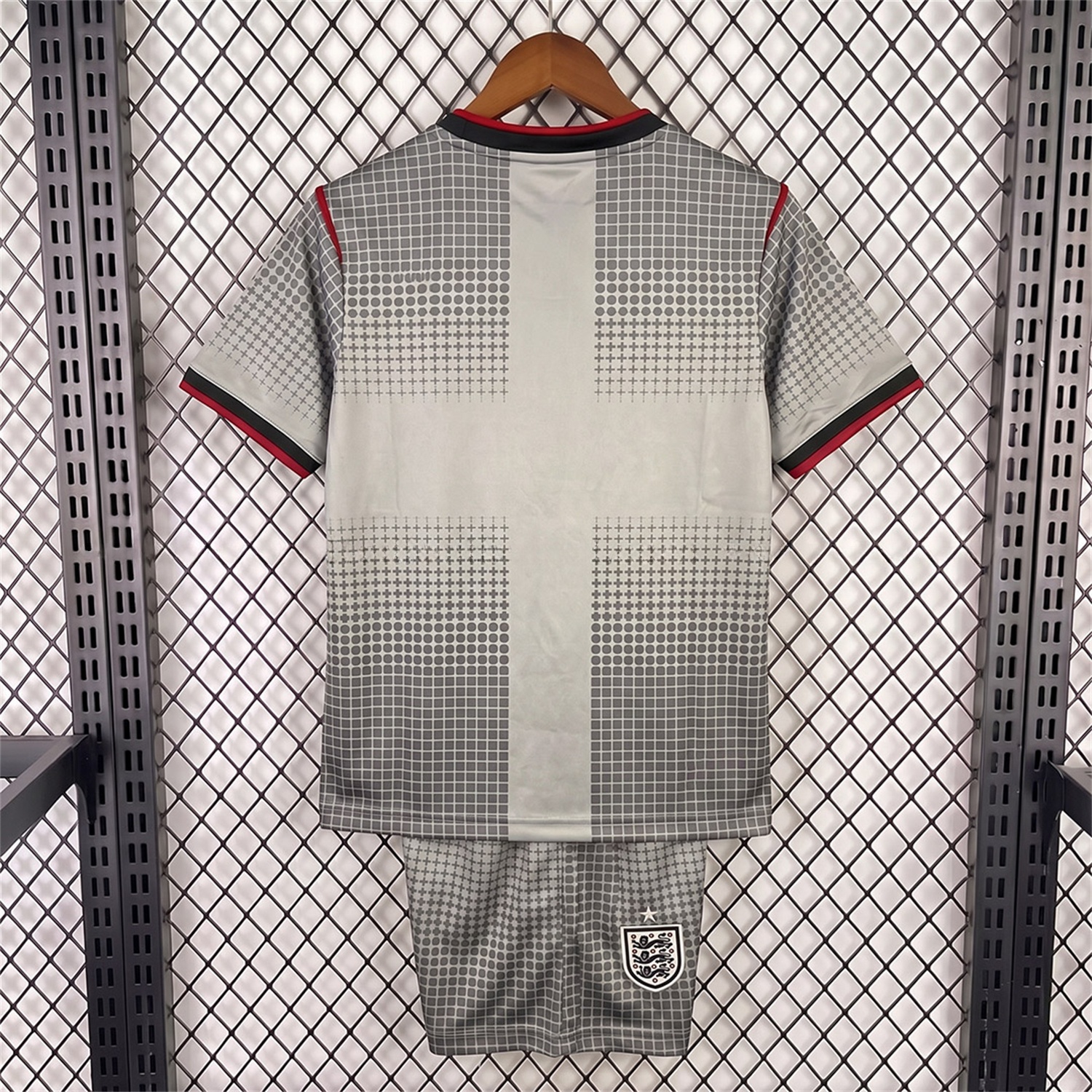 England 2026 Grey Pre-Match Kids Kit - UnitedFutballJersey