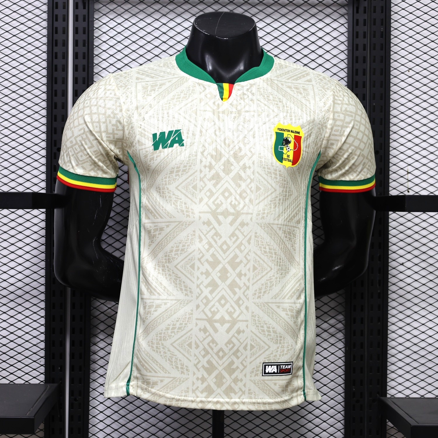 Mali 2027 Home White Jersey - Player Version - UnitedFutballJersey