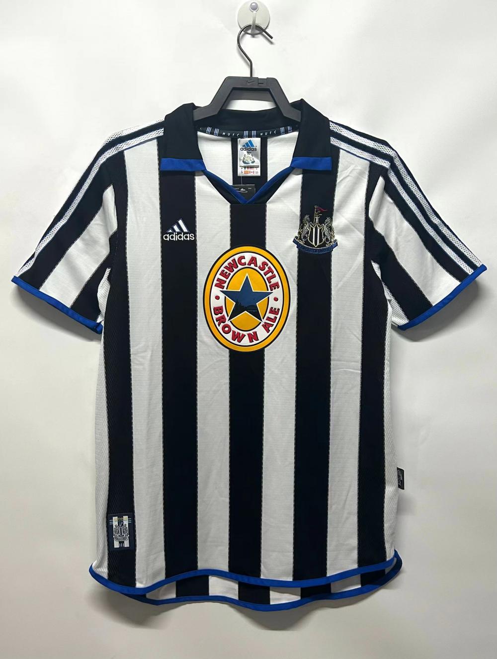 1999-2000 Retro Newcastle United Home Soccer Jersey 1:1 Thai Quality