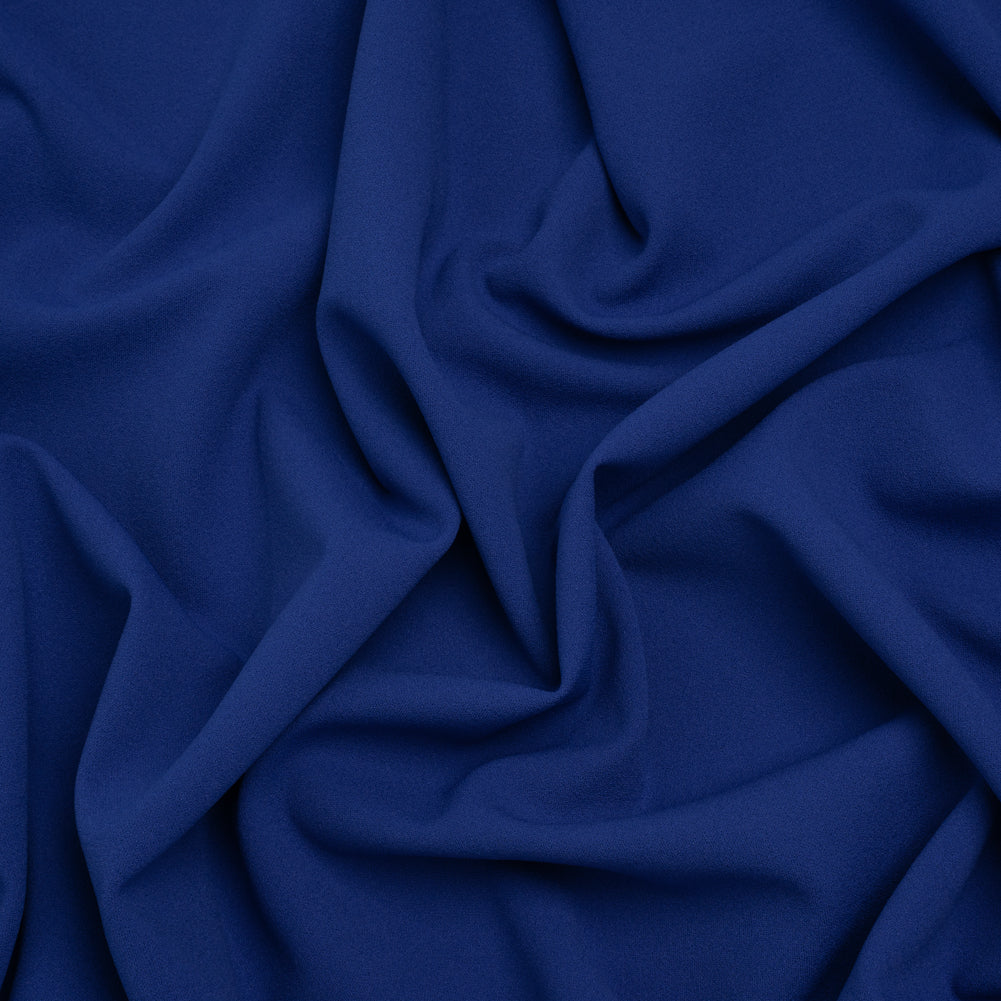 Stretch Polyester Crepe Double Knit - Electric Blue - Designer Deadstock - Joann Fabrics