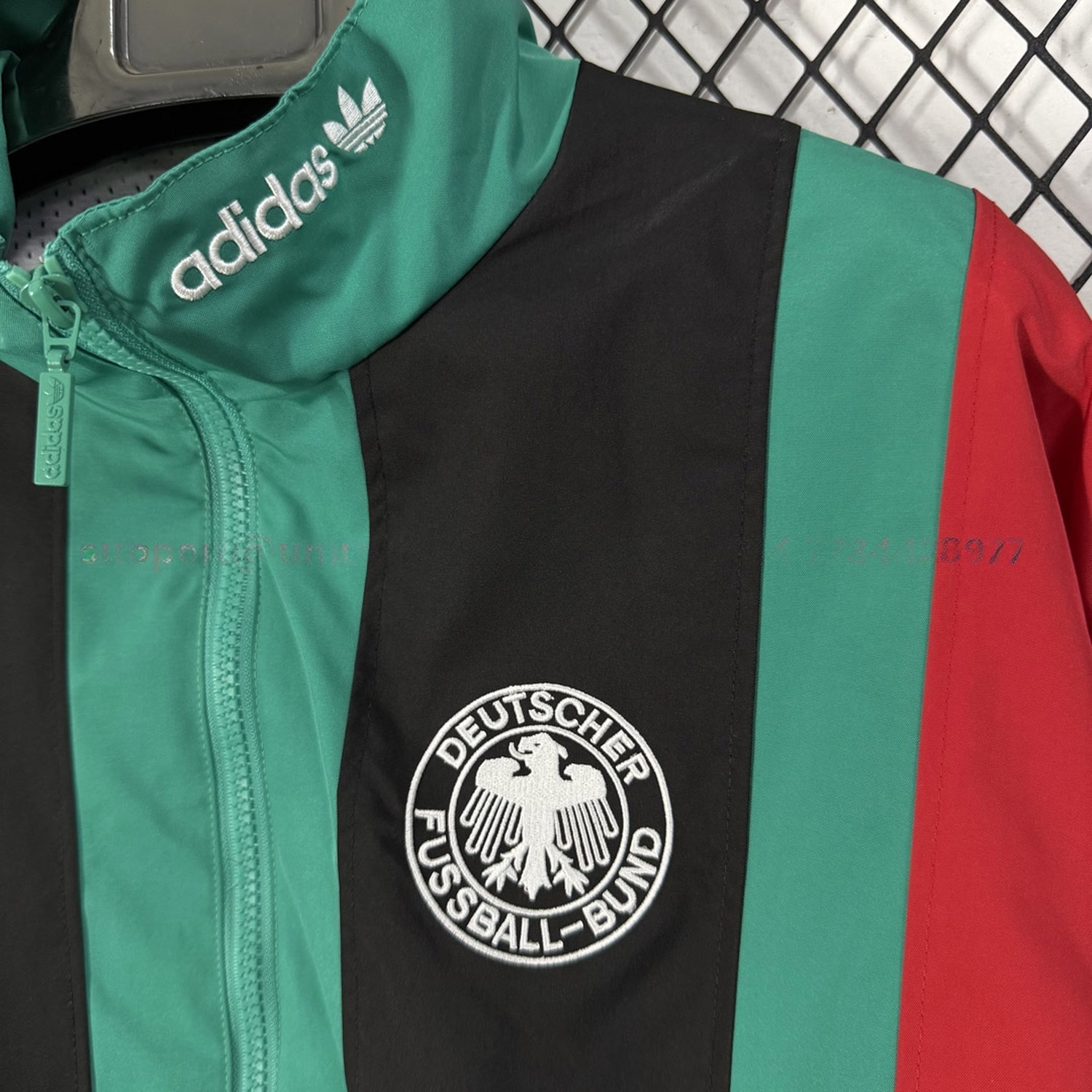 Germany 2026 World Cup EQT Green Windbreaker - UnitedFutballJersey