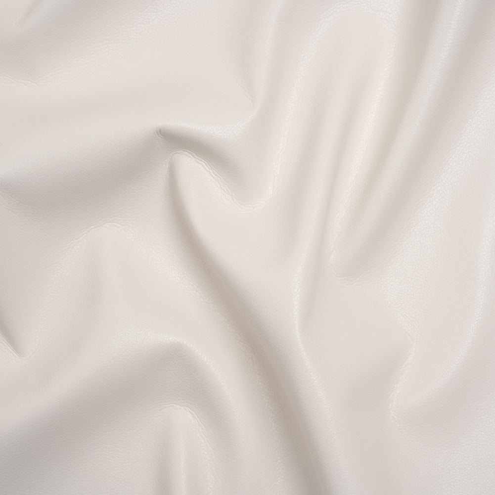 Buttery Faux Leather with Brushed Suede-like Backing - Bone White - Veronica Collection - Joann Fabrics