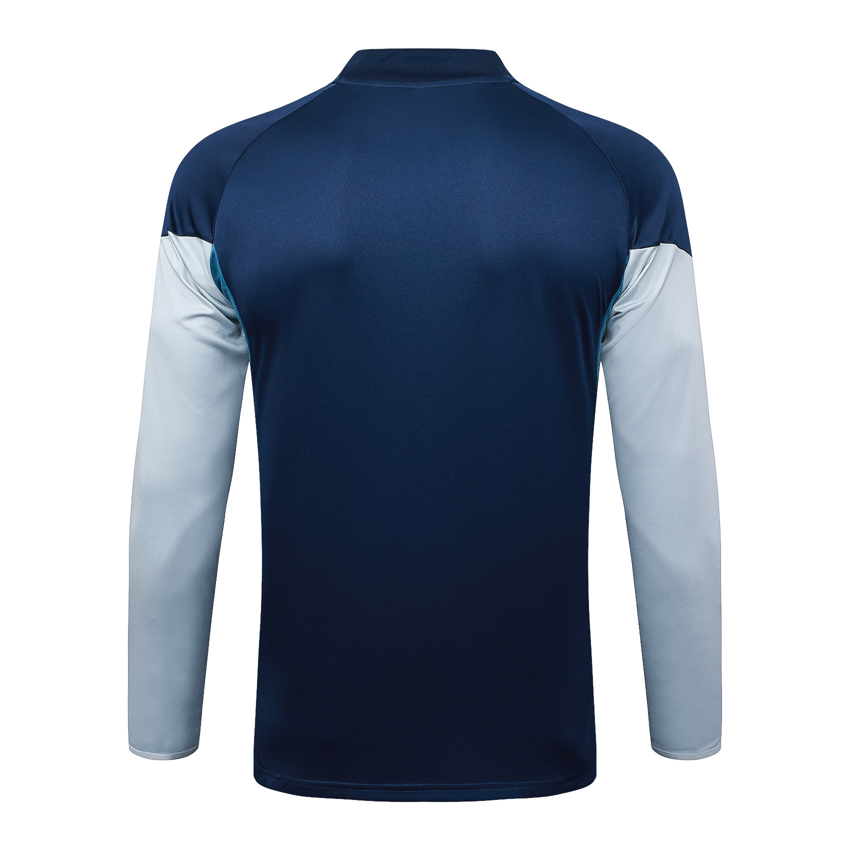 2025/2026 Arsenal Half-Pull Training Suit Royal Blue Football Shirt 1:1 Thai Quality Set 01