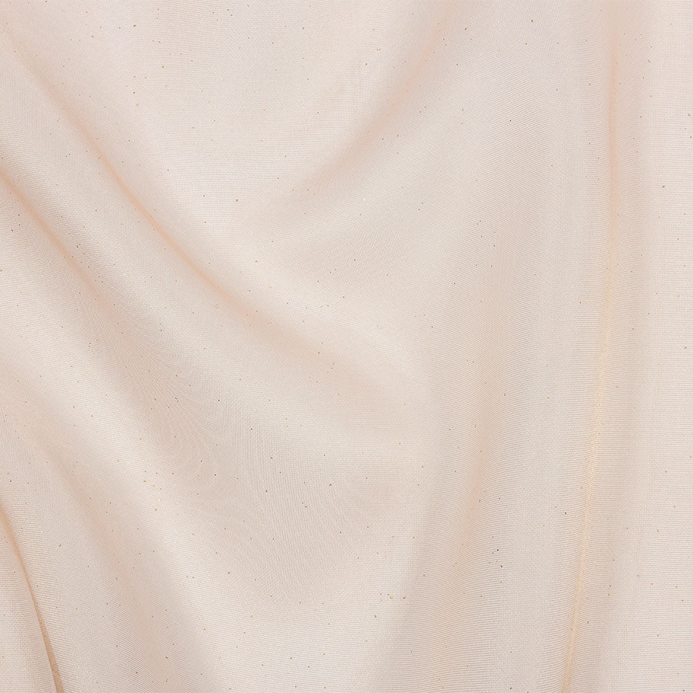 Polyester Mesh Organza with Gold Glitter - Tan - Starlight Collection - Joann Fabrics