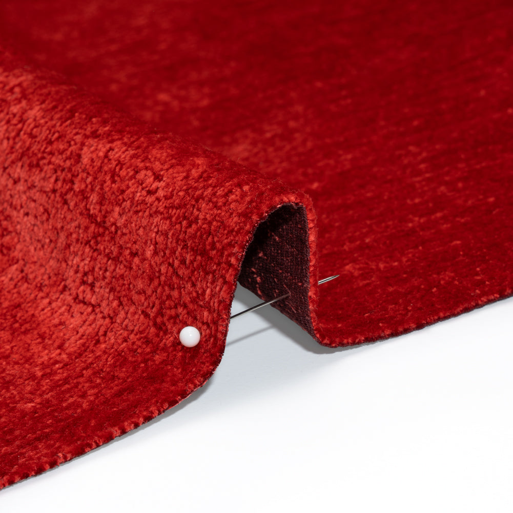 Upholstery Chenille - Red It Monotone Abstract - Timbrell Collection - Joann Fabrics