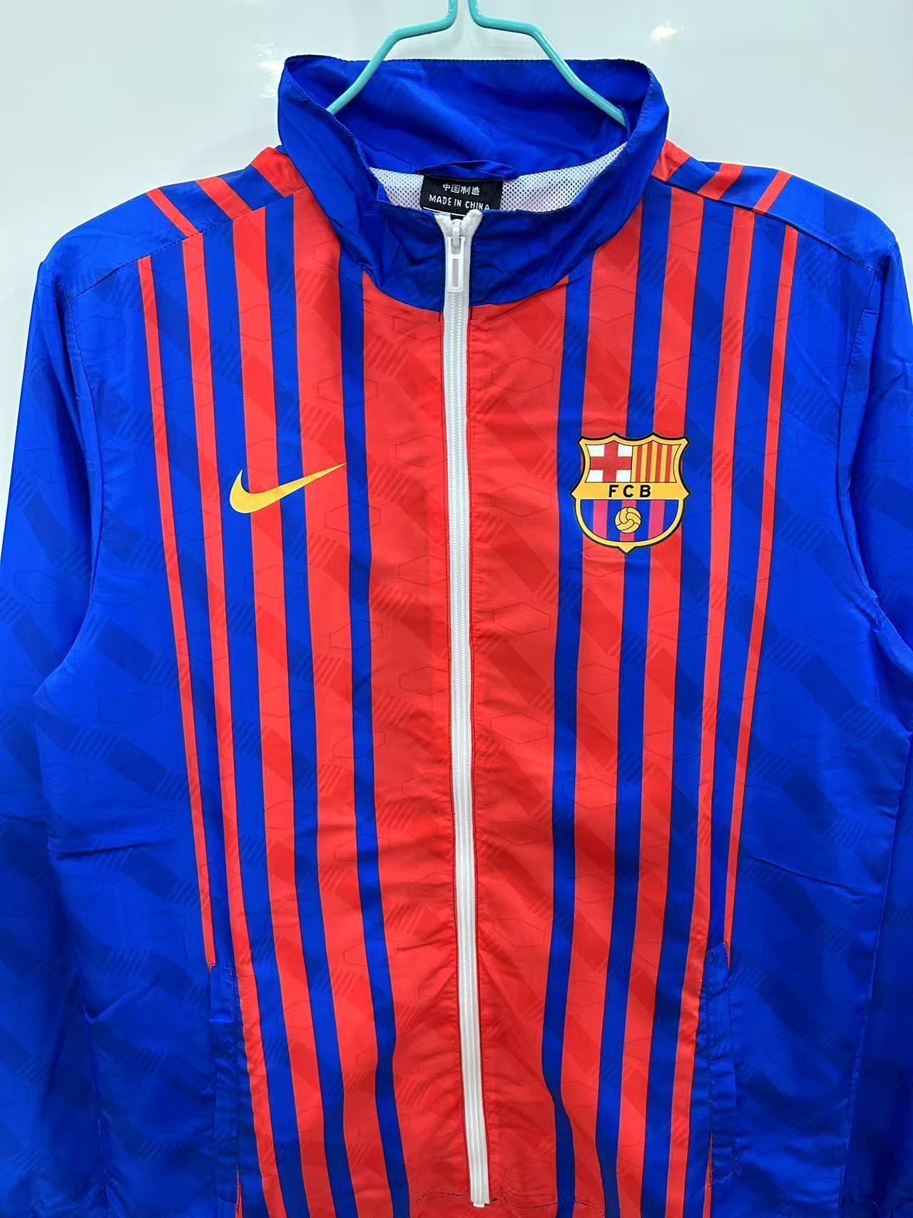 2025/2026 Barcelona Windbreaker Jersey 1:1 Thai Quality 02