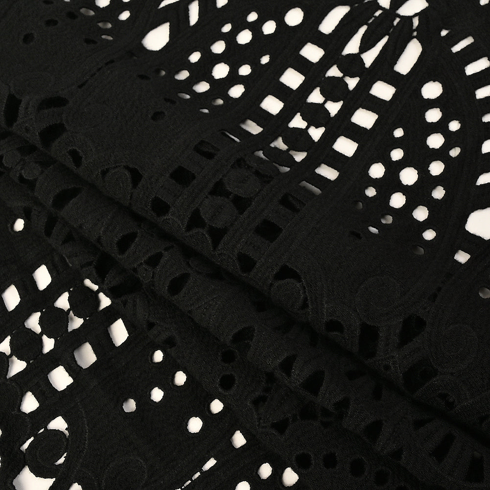 Black Novelty Guipure Lace - Joann Fabrics