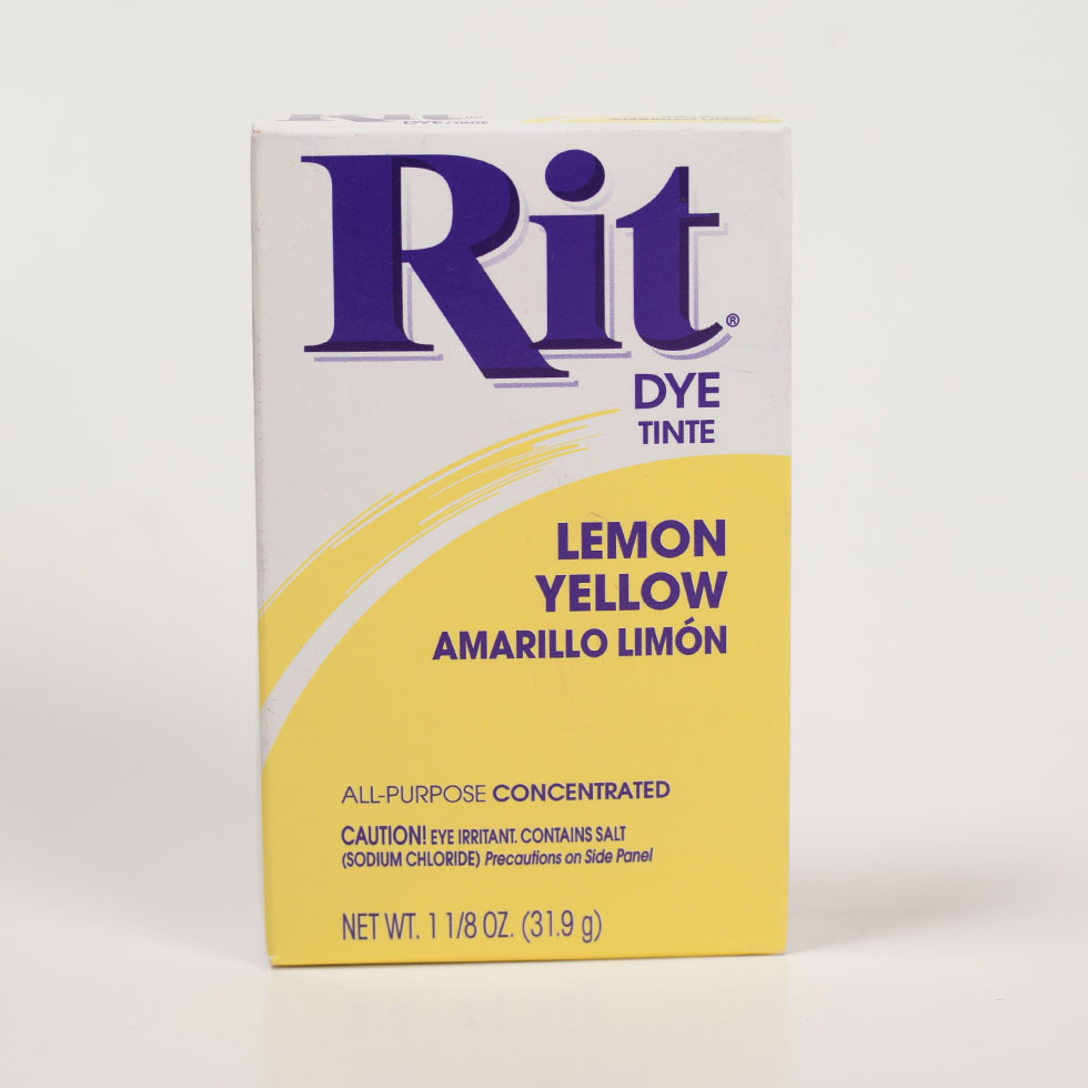 Rit All-Purpose Box Fabric Dye - Lemon - 1 1/8oz - Joann Fabrics