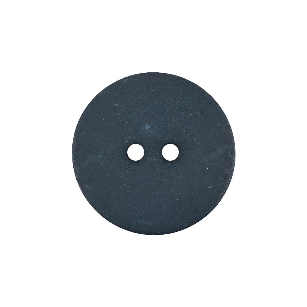 Dark Teal Blue Matte Low Convex 2-Hole Plastic Button - 36L/23mm - Joann Fabrics