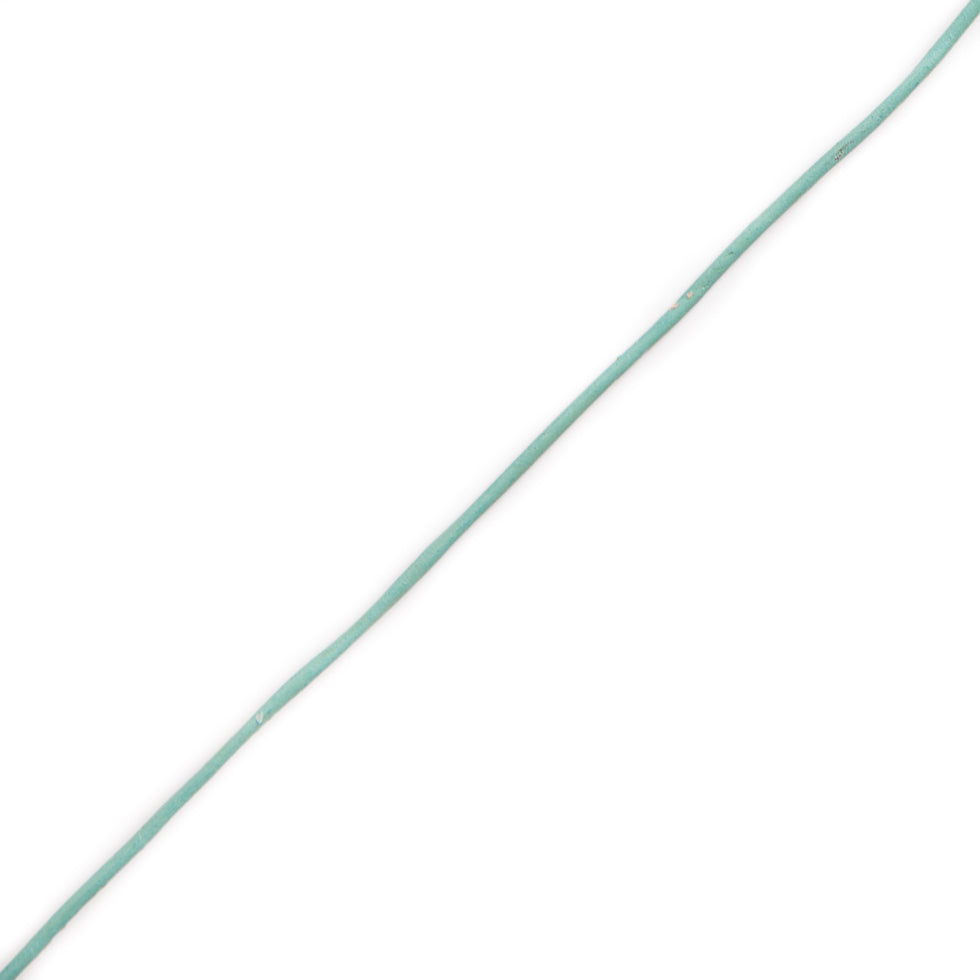 Turquoise Leather Cord - Joann Fabrics