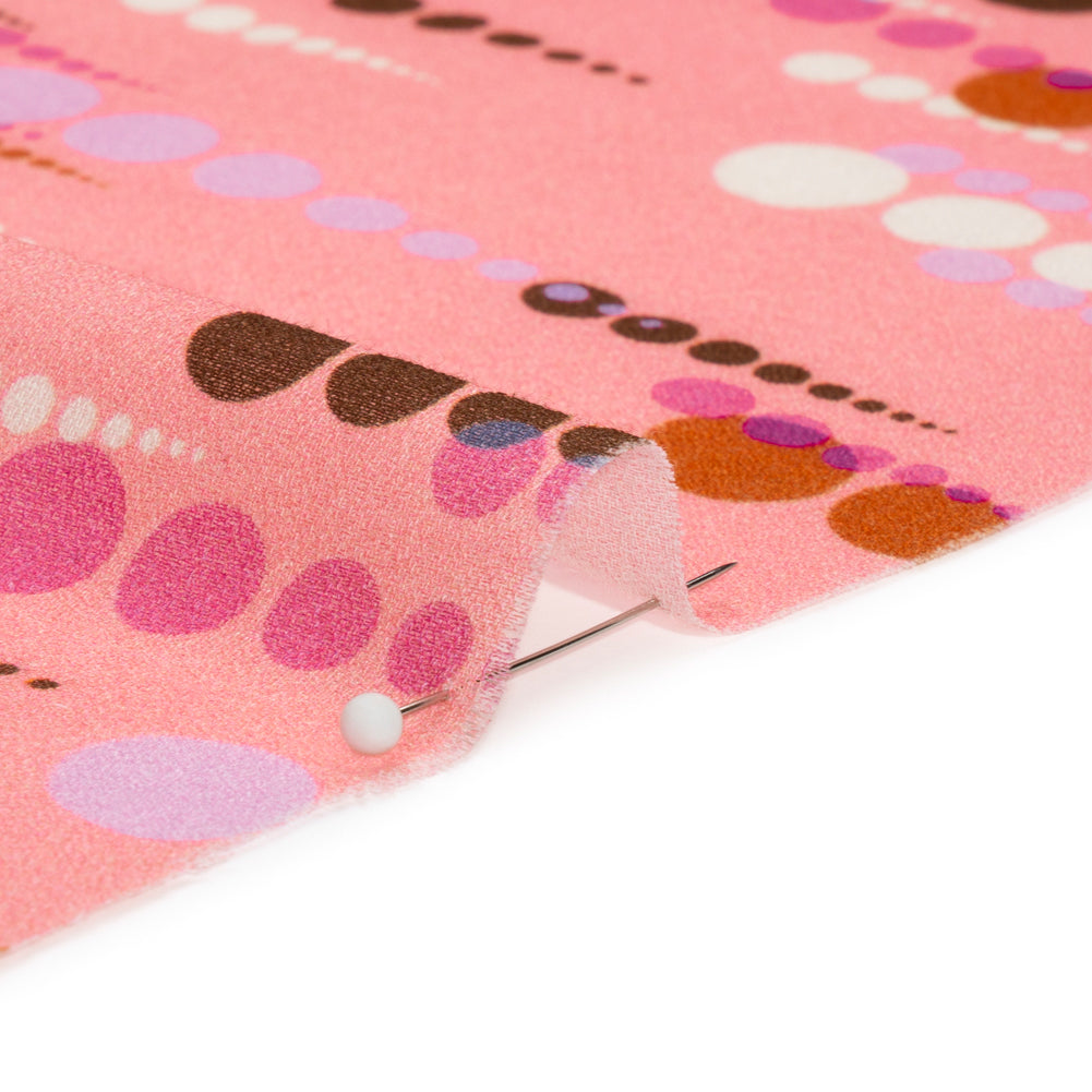 Mood Exclusive Pink Rain on Me Cotton Crepe - Joann Fabrics