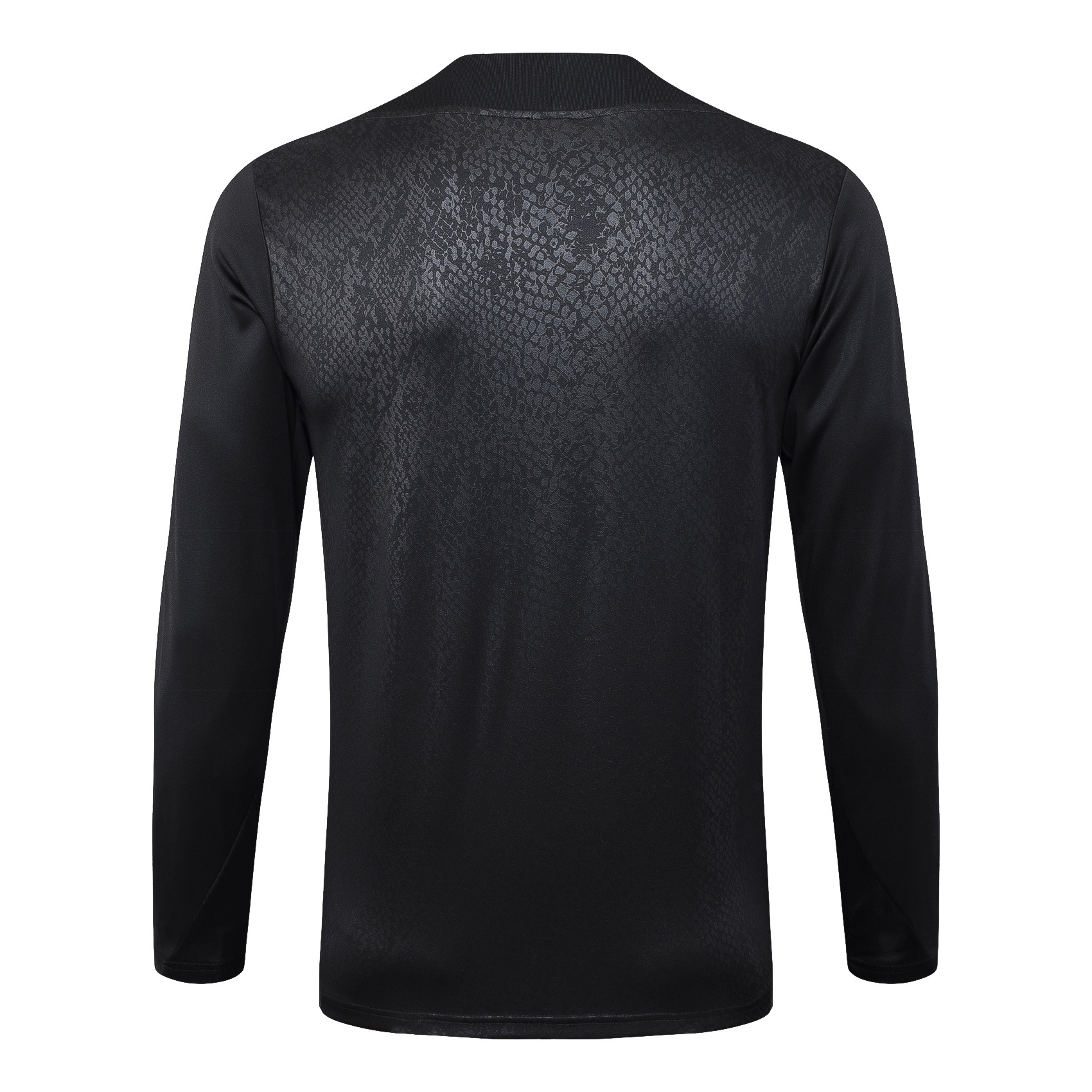 2025/2026 Barcelona Half-Pull Training Suit Black joint edition Jersey Set 01