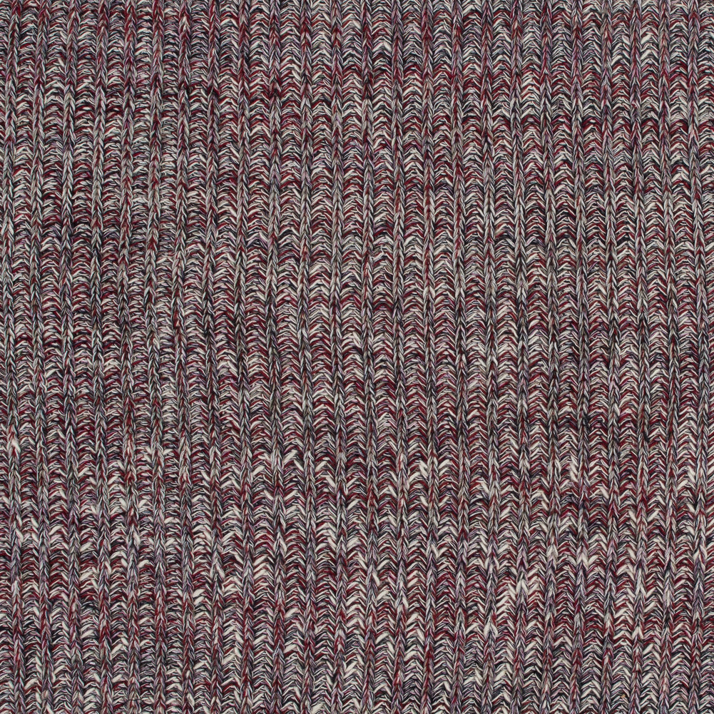 Italian Red, Pink and Navy Chunky Wool Knit - Joann Fabrics