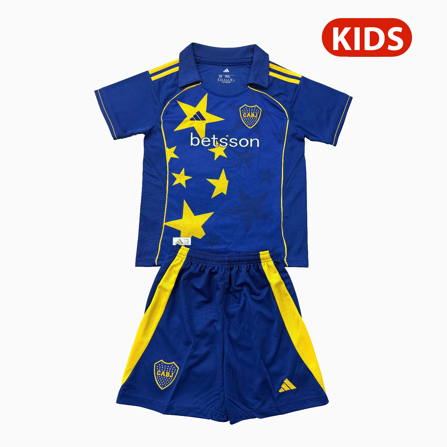 Boca Juniors 25-26 Blue Concept Kids Kit - UnitedFutballJersey