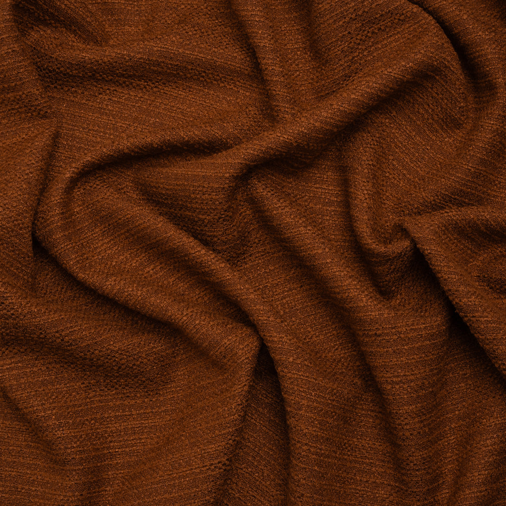 Textured Recycled Polyester Woven - Ginger Boucle Stripes - British Imported - Joann Fabrics