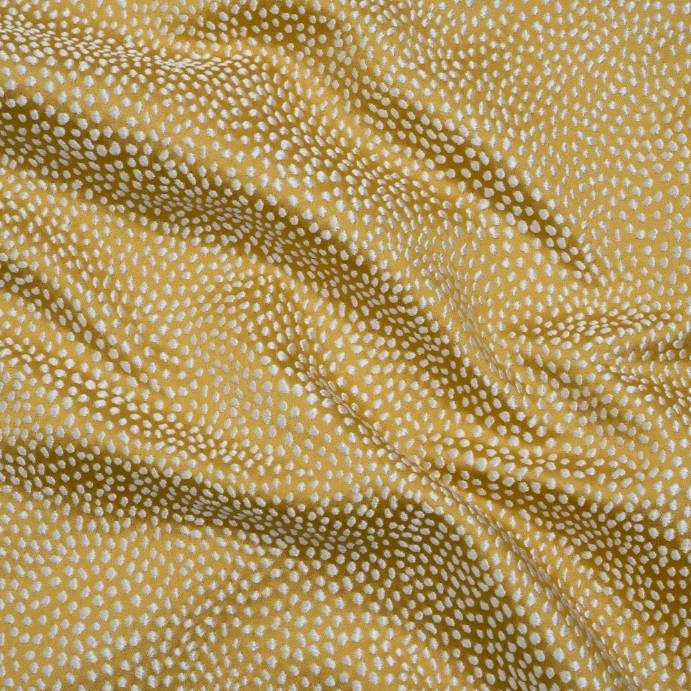 Recycled Polyester Jacquard - Zest Little All-Over Spots - British Imported - Joann Fabrics