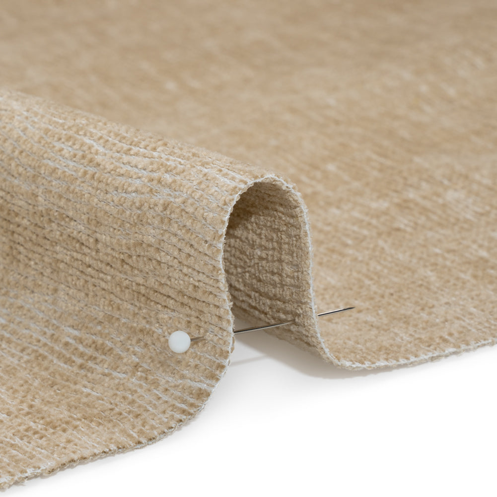Chenille Upholstery Woven with Latex Backing - Bisque - Lovell Collection - Joann Fabrics