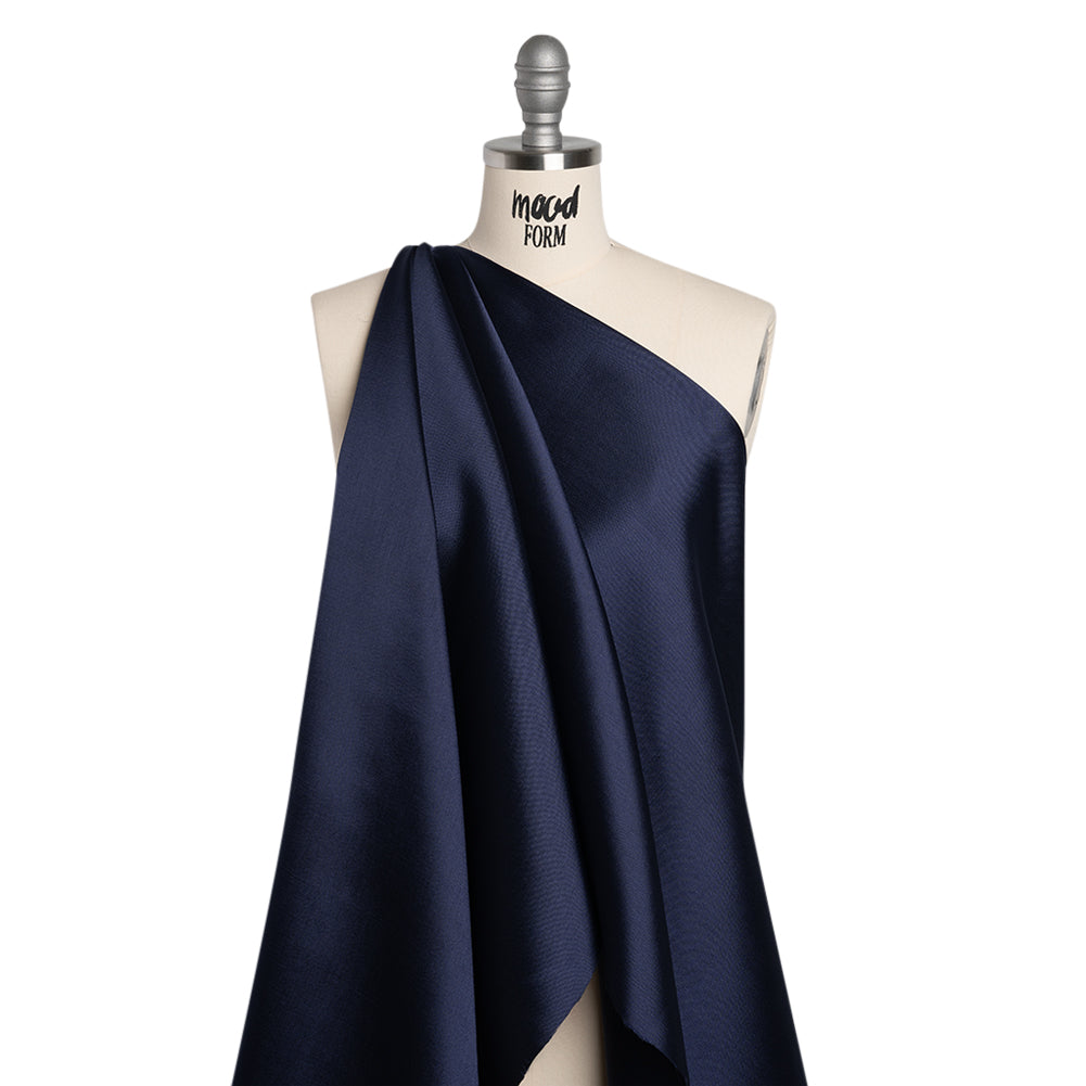 Polyester Mikado - Navy Blue - Frances Collection - Joann Fabrics