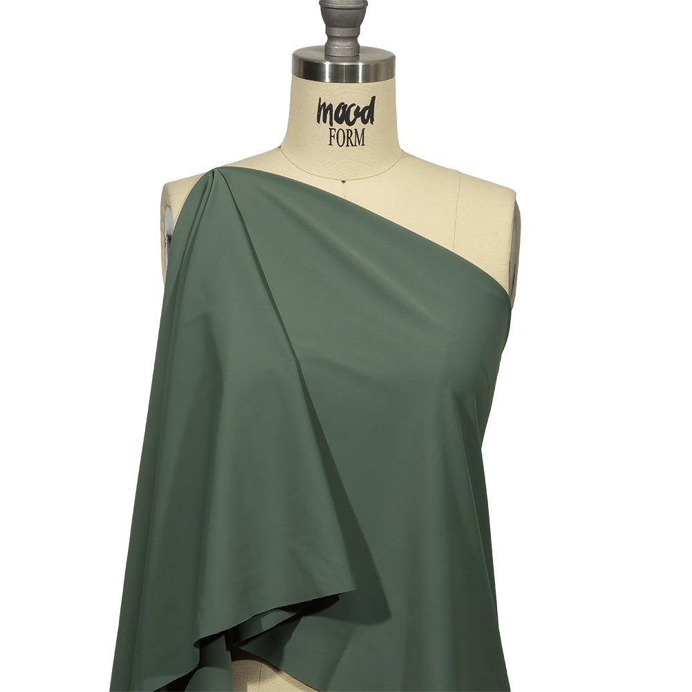 Recycled Swimwear Tricot, UV Protective - Olive - Santorini Plus Collection - Joann Fabrics