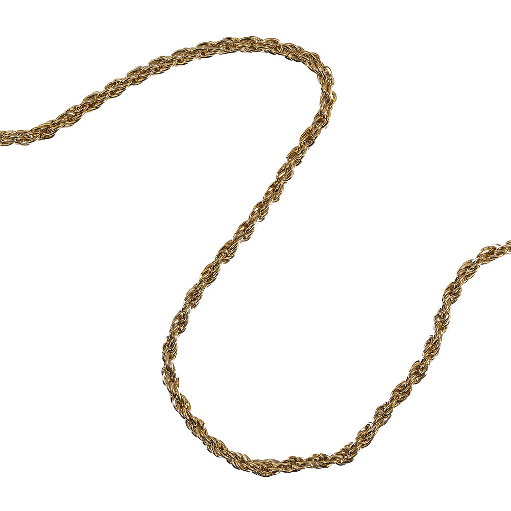 Gold Spiral Chain Purse Strap - 43.25
