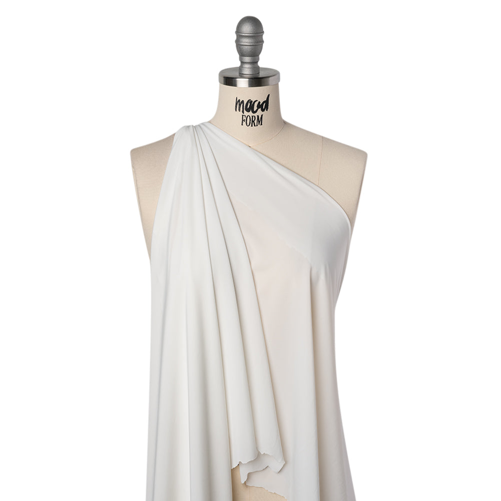 Stretch Polyester Jersey - Coconut Milk - Famous Australian Designer Deadstock - Joann Fabrics