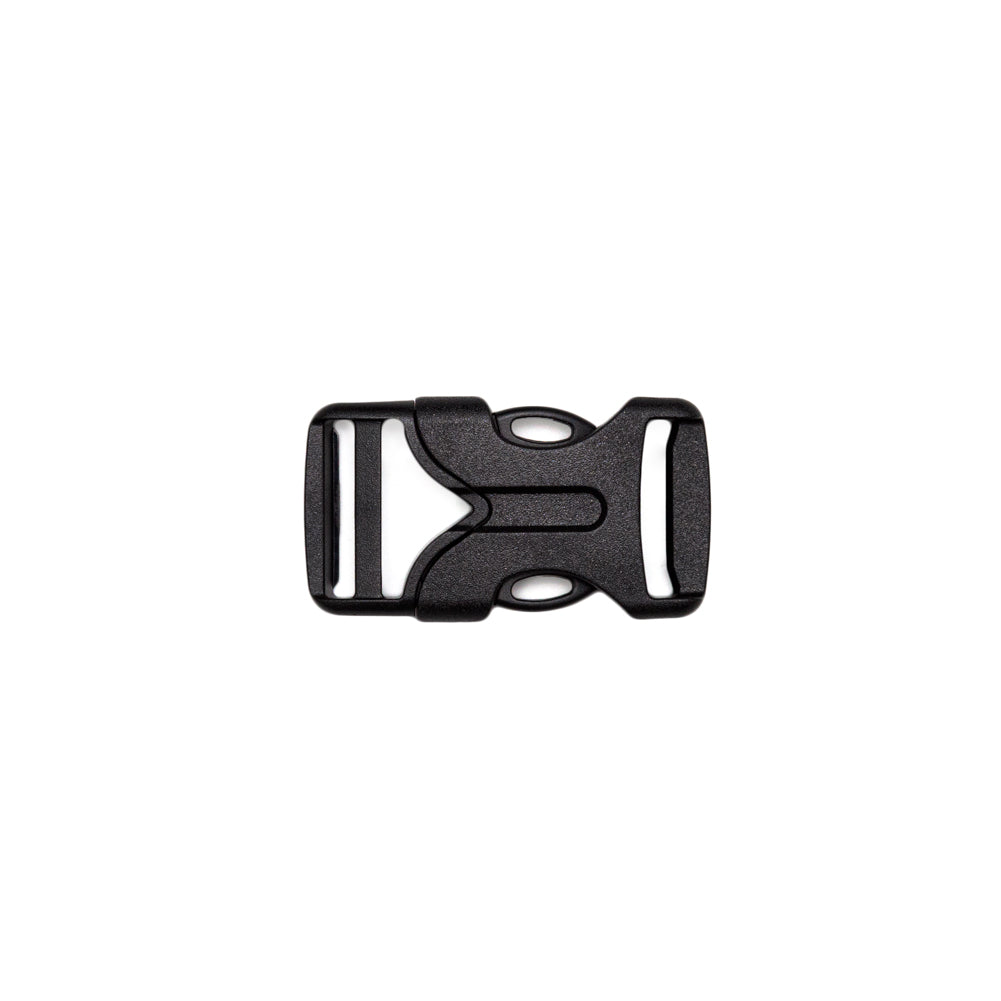 Italian Black Plastic Release Buckle - 2.375