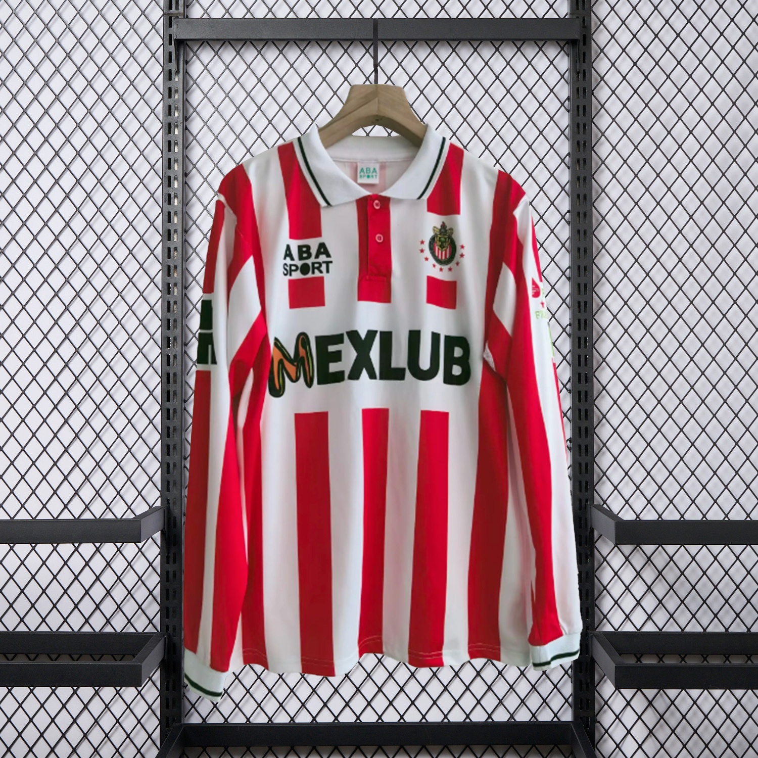Retro Chivas de Guadalajara 1997-98 Home Long Sleeves Jersey - UnitedFutballJersey