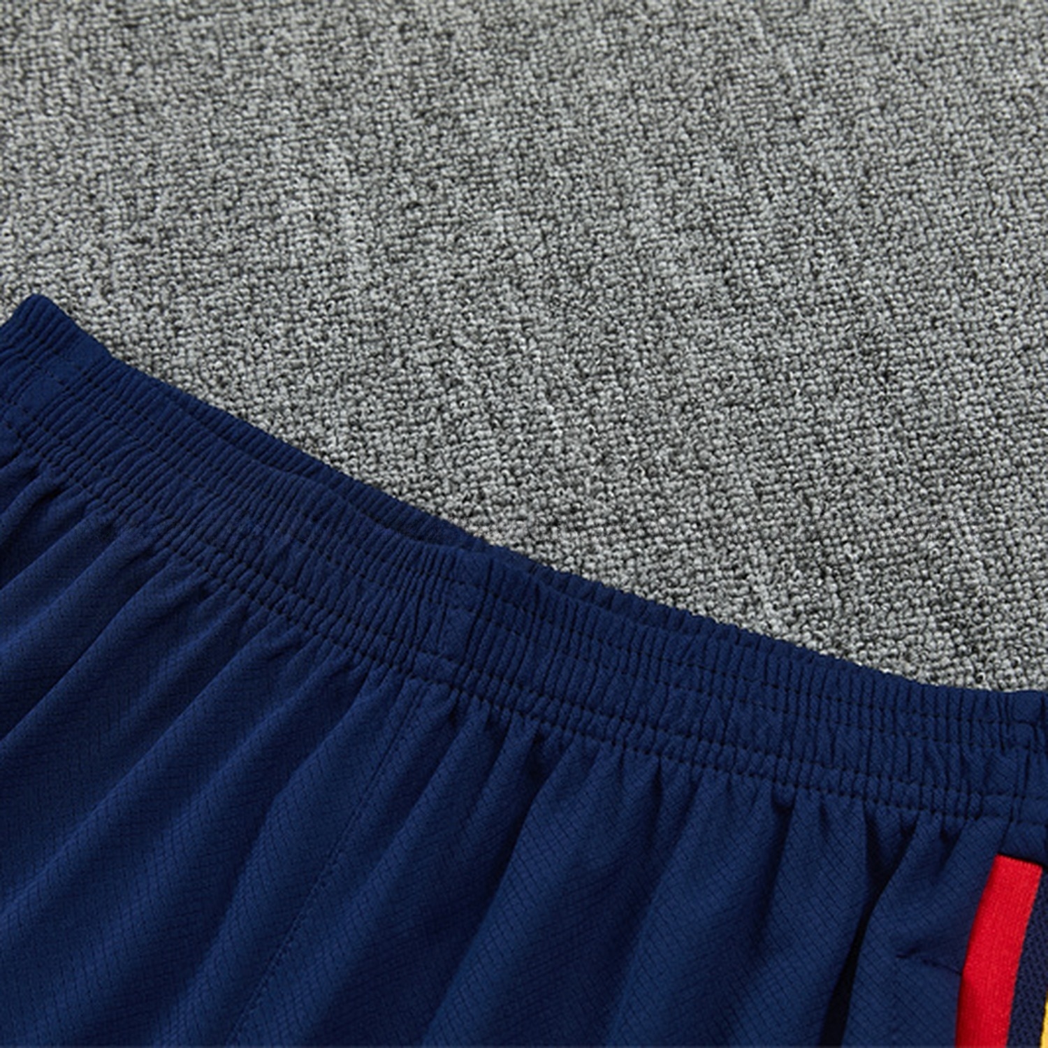 Spain 2026 Kids Short-Sleeve Training Set - White Top & Deep Blue Shorts - UnitedFutballJersey
