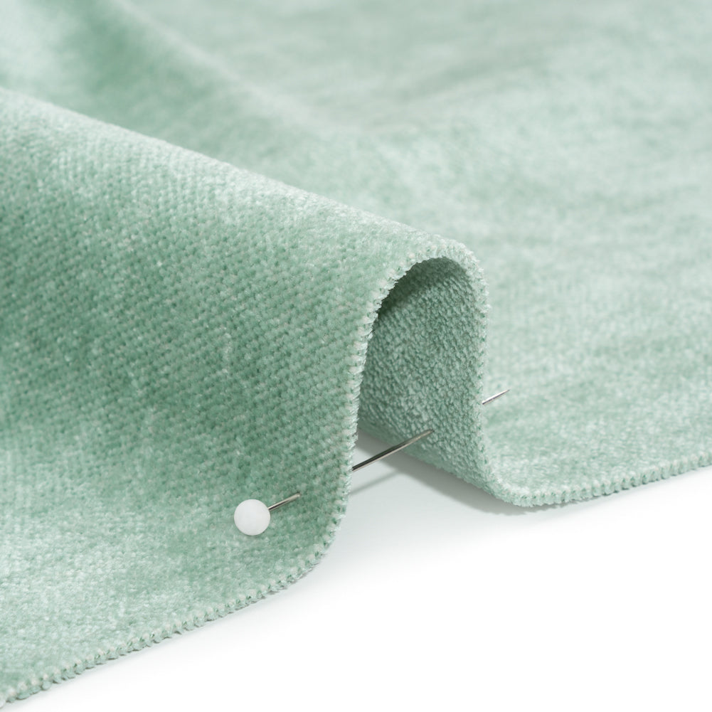 Upholstery Chenille with Latex Backing - Aqua - Tonnet Collection - Joann Fabrics