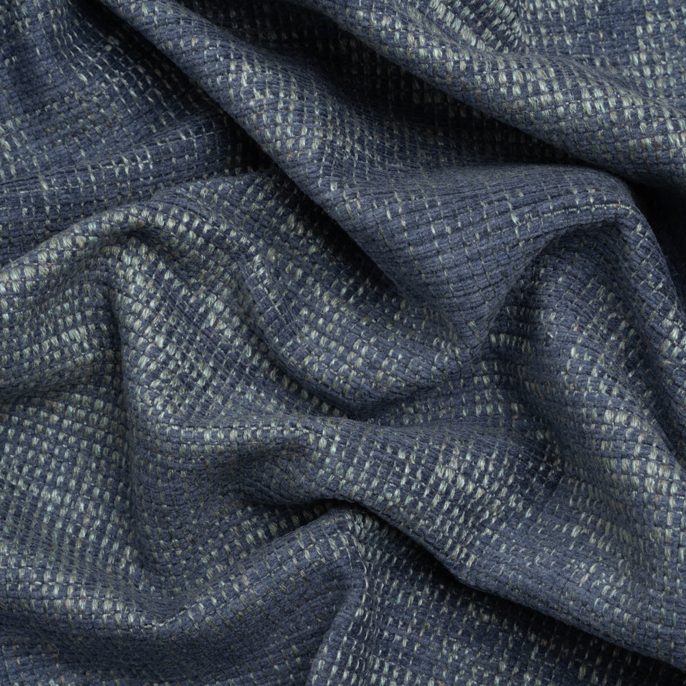 Tweedy Chenille Upholstery Woven - Indigo - Hartsmere Collection - Joann Fabrics