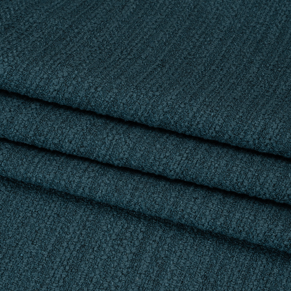 Textured Recycled Polyester Woven - Ocean Boucle Stripes - British Imported - Joann Fabrics