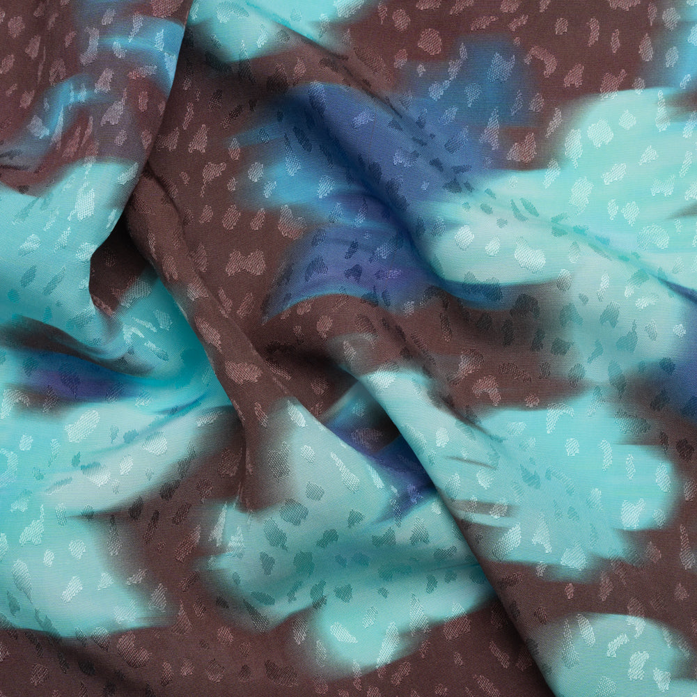 Mood Exclusive Dizzying Delights Sustainable Animal Spots Viscose Jacquard - Joann Fabrics