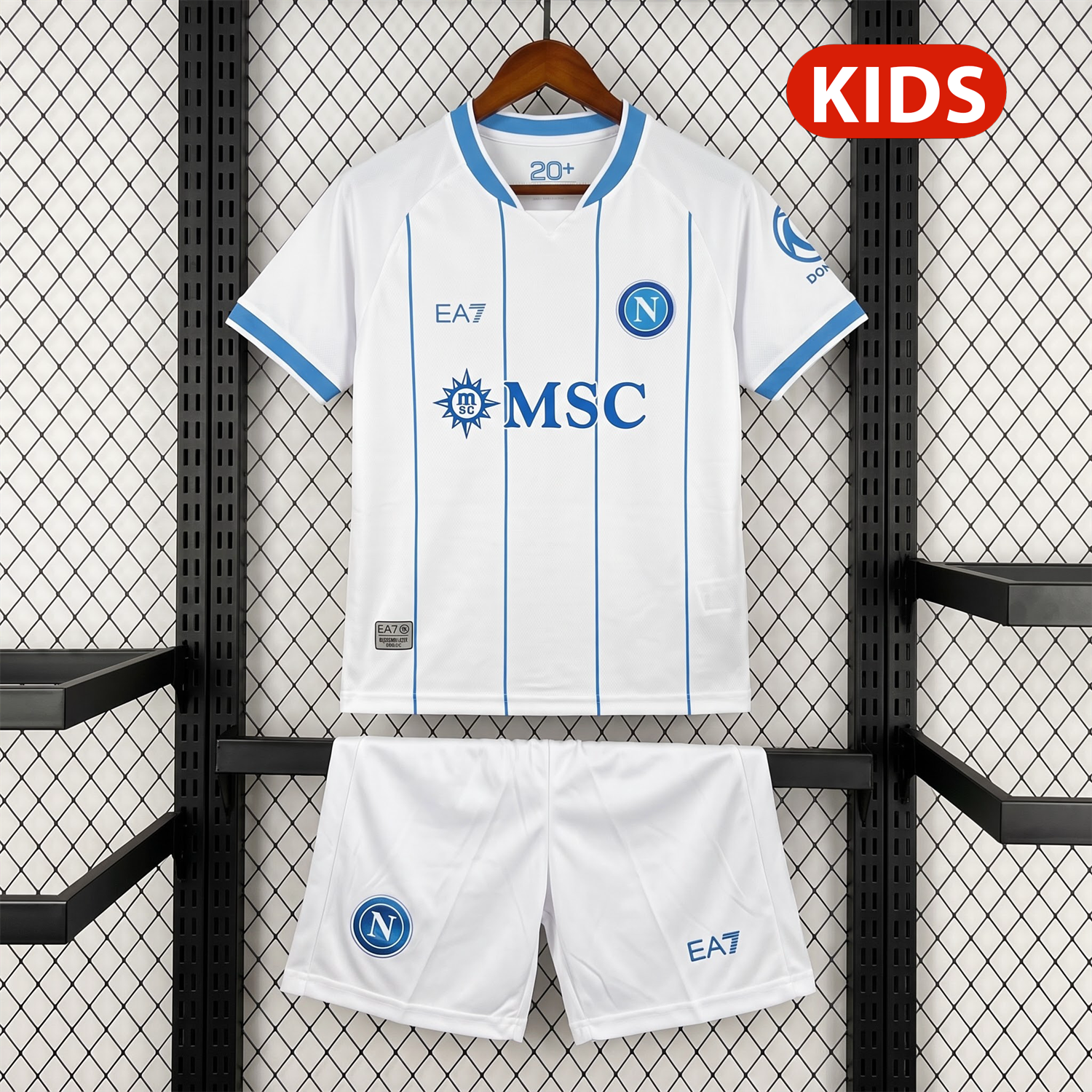 Napoli 26-27 Away Kids Kit - UnitedFutballJersey