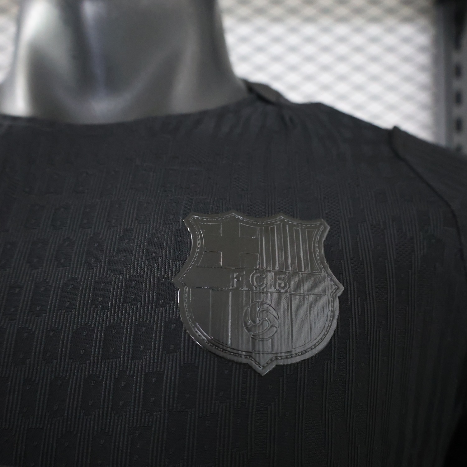 Barcelona 26-27 All Black Special Jersey - Player Version - UnitedFutballJersey