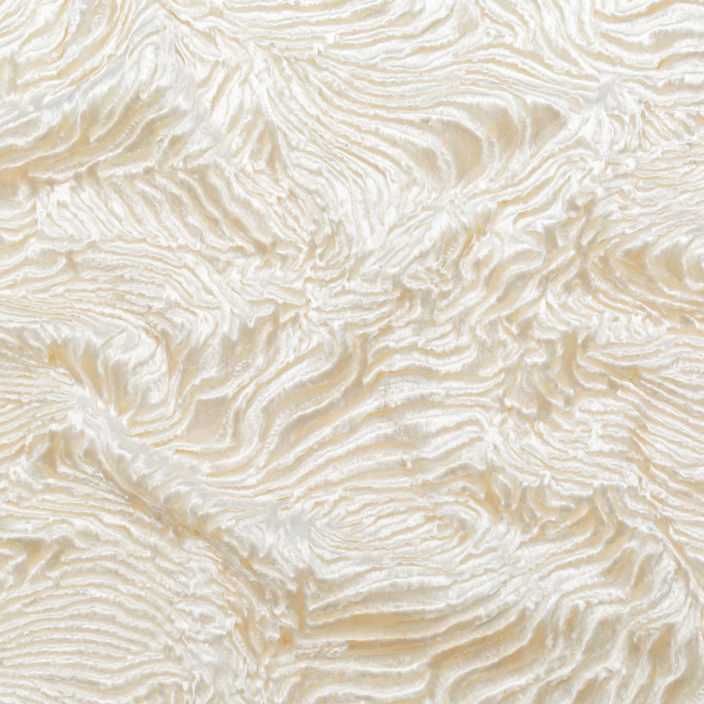 Woodgrain Faux Persian Lamb Fur - Sweet Corn - Joann Fabrics