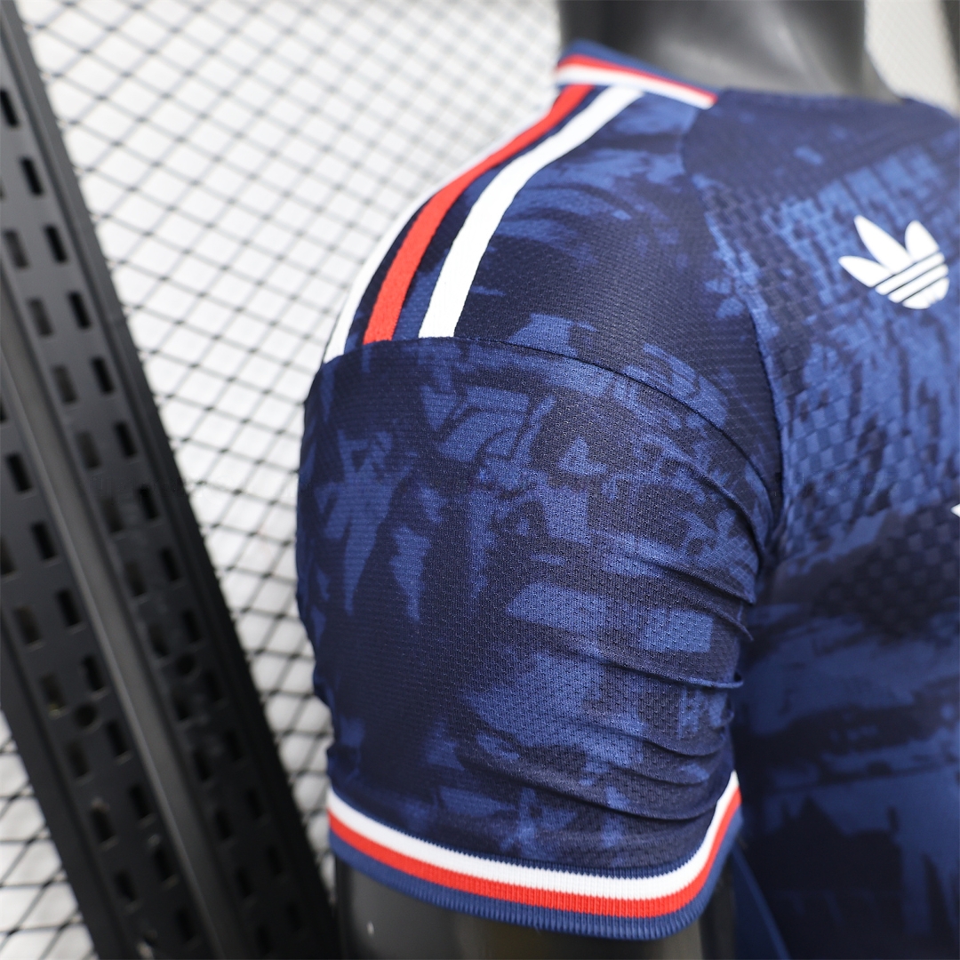 Arsenal 26-27 Dark Blue Digital Pattern Cannon Special Edition Jersey - Player Version - UnitedFutballJersey