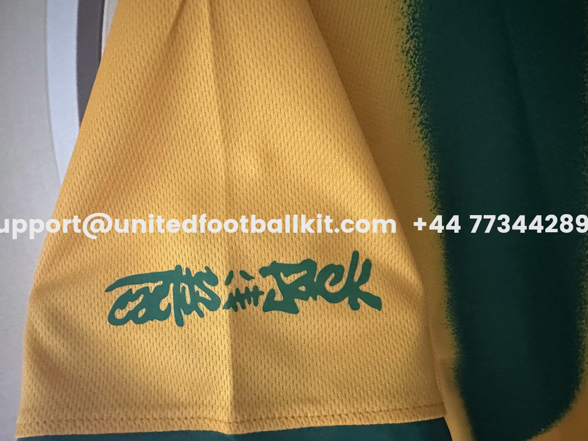 Retro Brazil 2026 x Scott Cactus Jack Total 90 Yellow Jersey - UnitedFutballJersey