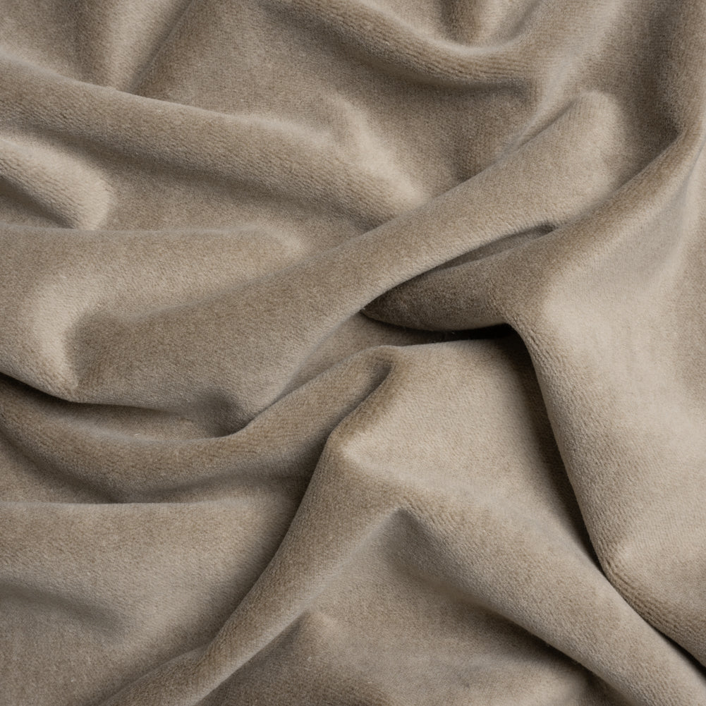 Cotton and Polyester Upholstery Velvet - Otter - Banton Collection - Joann Fabrics