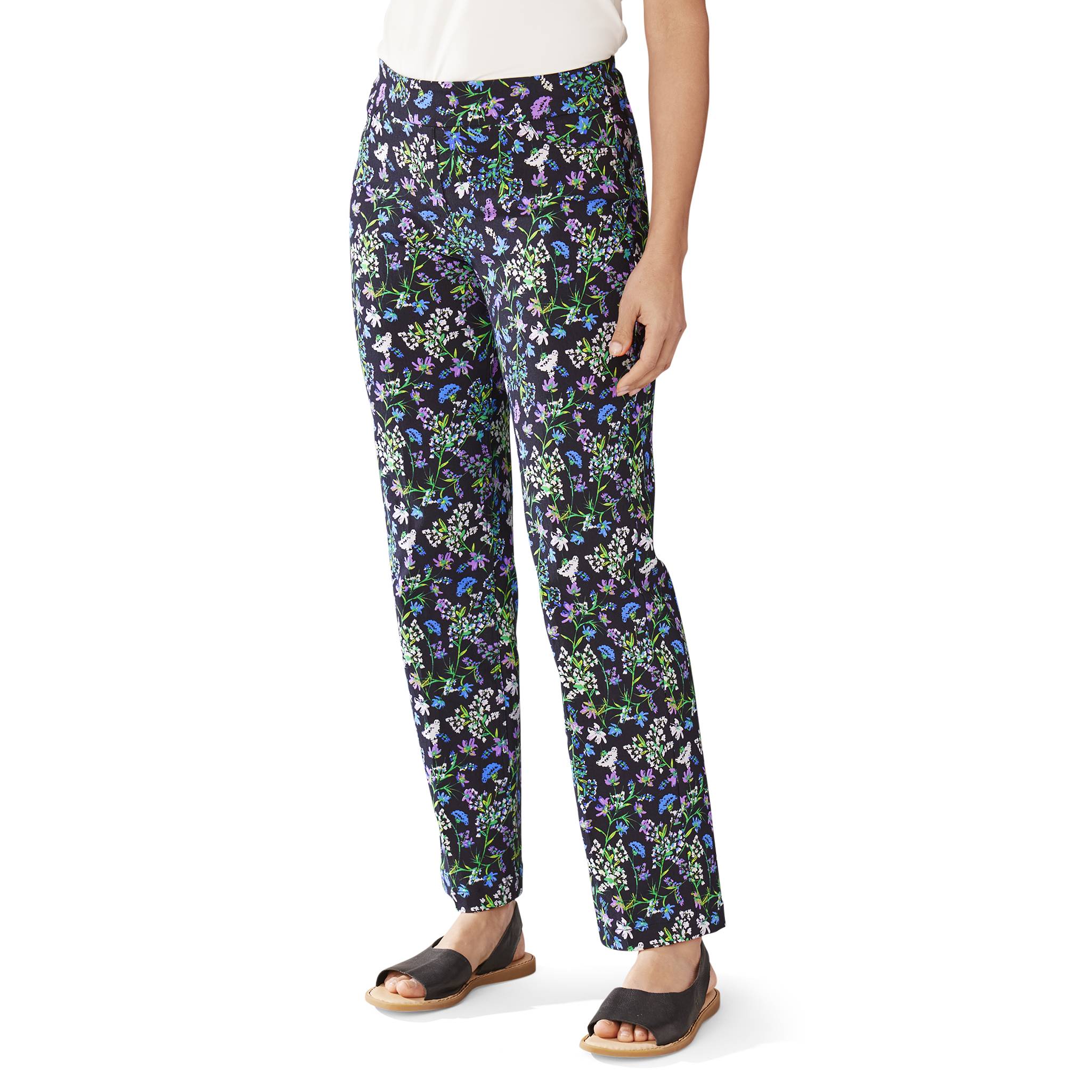 Slimsation Wildflower Straight Leg Pant - Northstyle Catalog