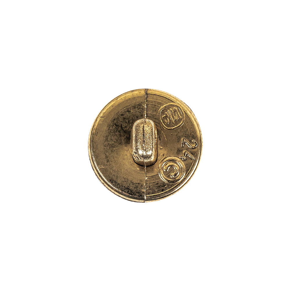 Gold Fancy Faceted Shank Back Plastic Button - 24L/15mm - Joann Fabrics
