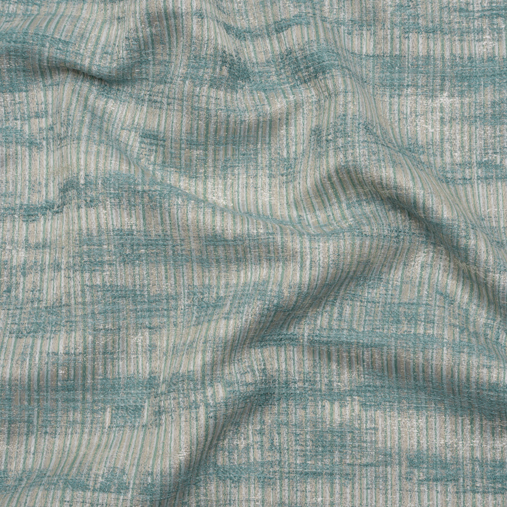 Textured Recycled Polyester Drapery Jacquard - Opal Abstract - British Imported - Joann Fabrics