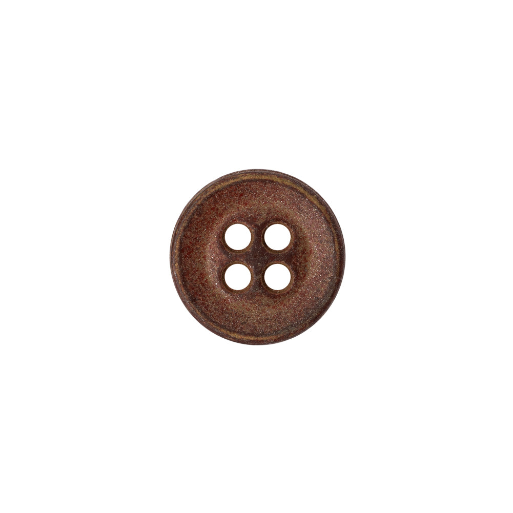 Metal 4-Hole Button - 20L/12.5mm - Matte Copper - Joann Fabrics