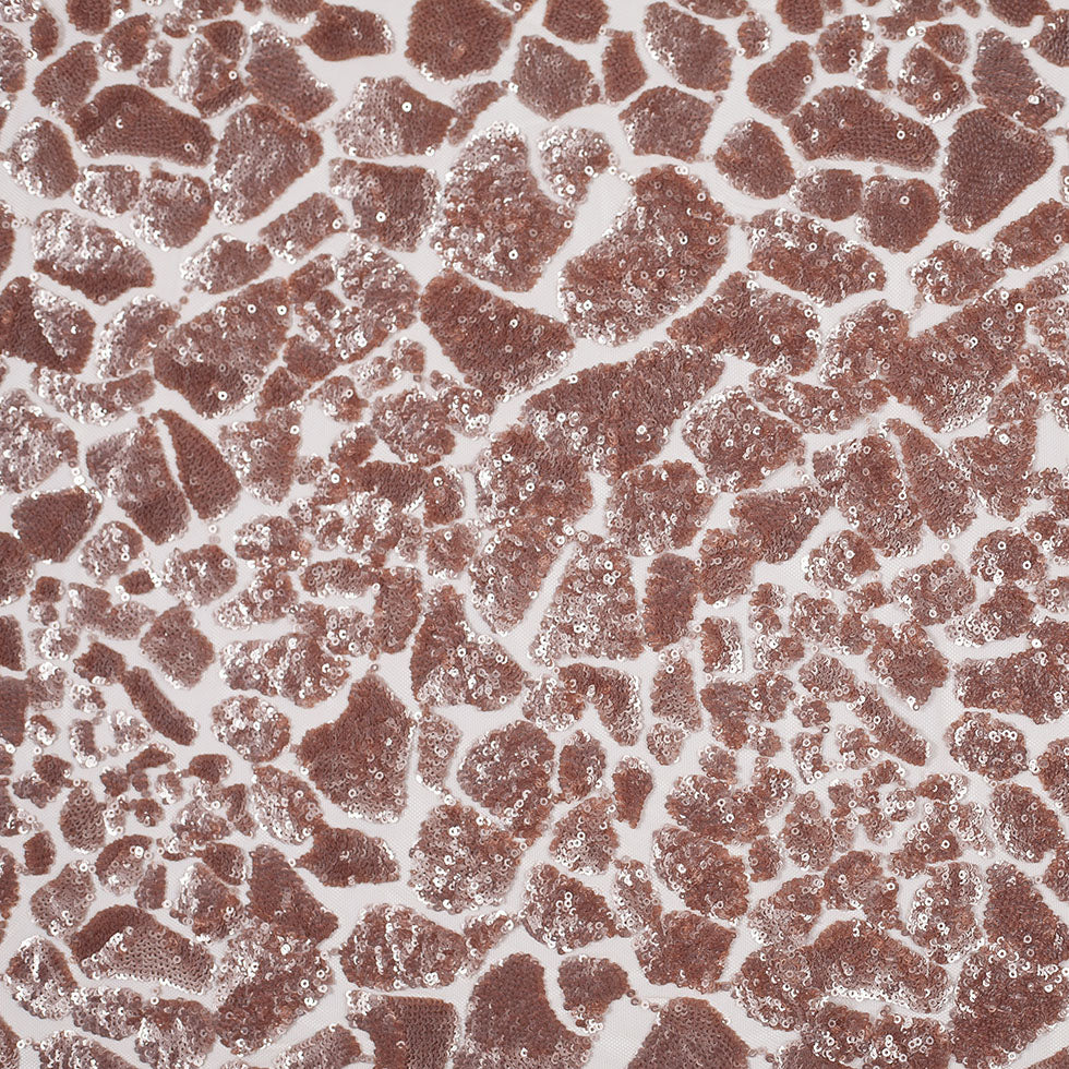 Rose Gold Baby Sequins 