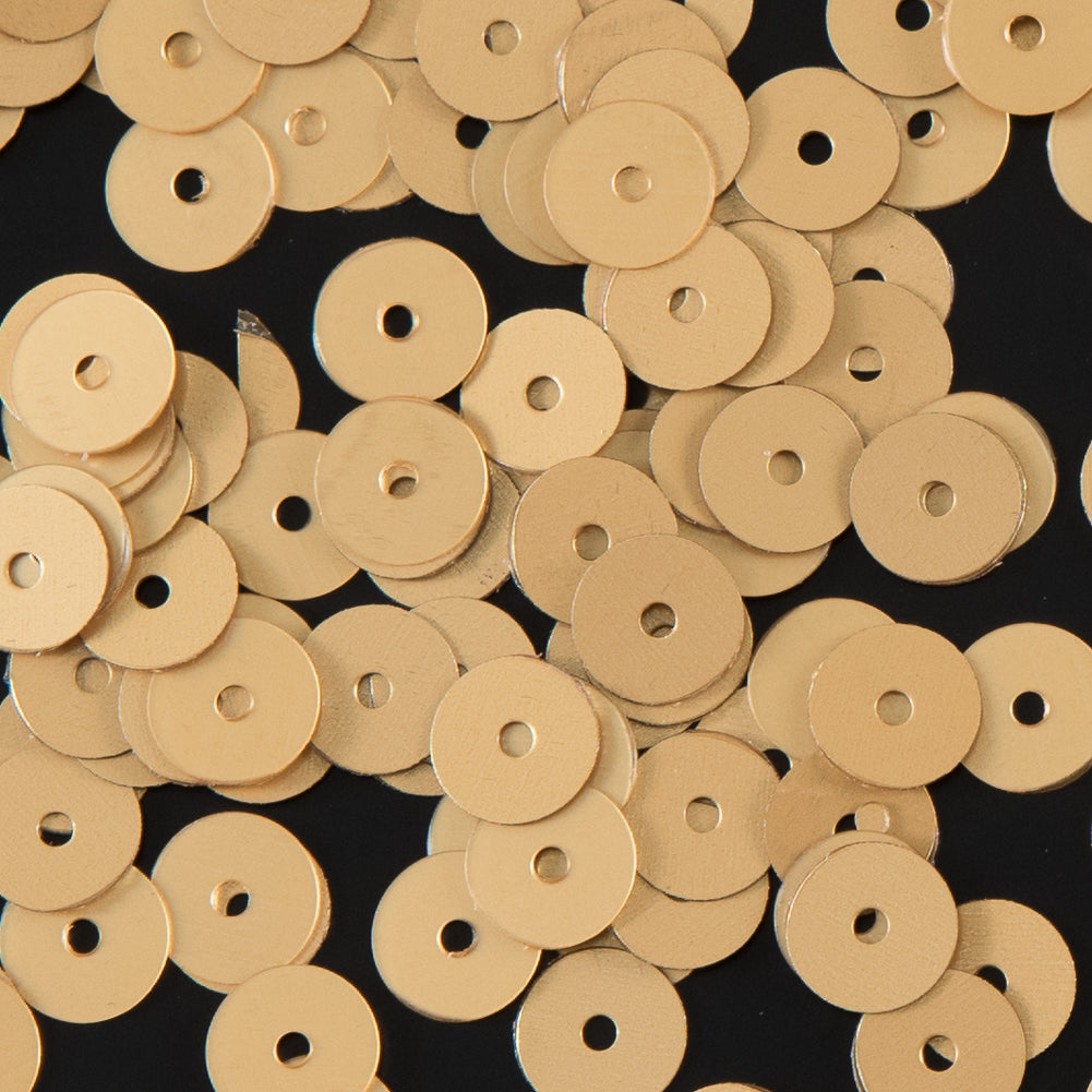 Bag of Gold Dull-Bright Loose Sequins - 6mm - Joann Fabrics