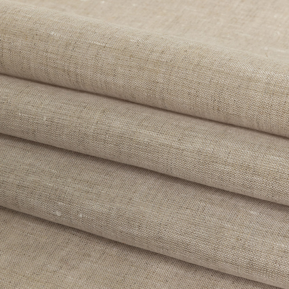Lightweight Linen Chambray - Heathered Beige - Minerva Collection - Joann Fabrics