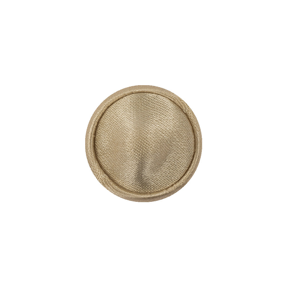 Ivory Satin Covered Domed Silk and Metal Sew On Button - 25L/16mm - Joann Fabrics