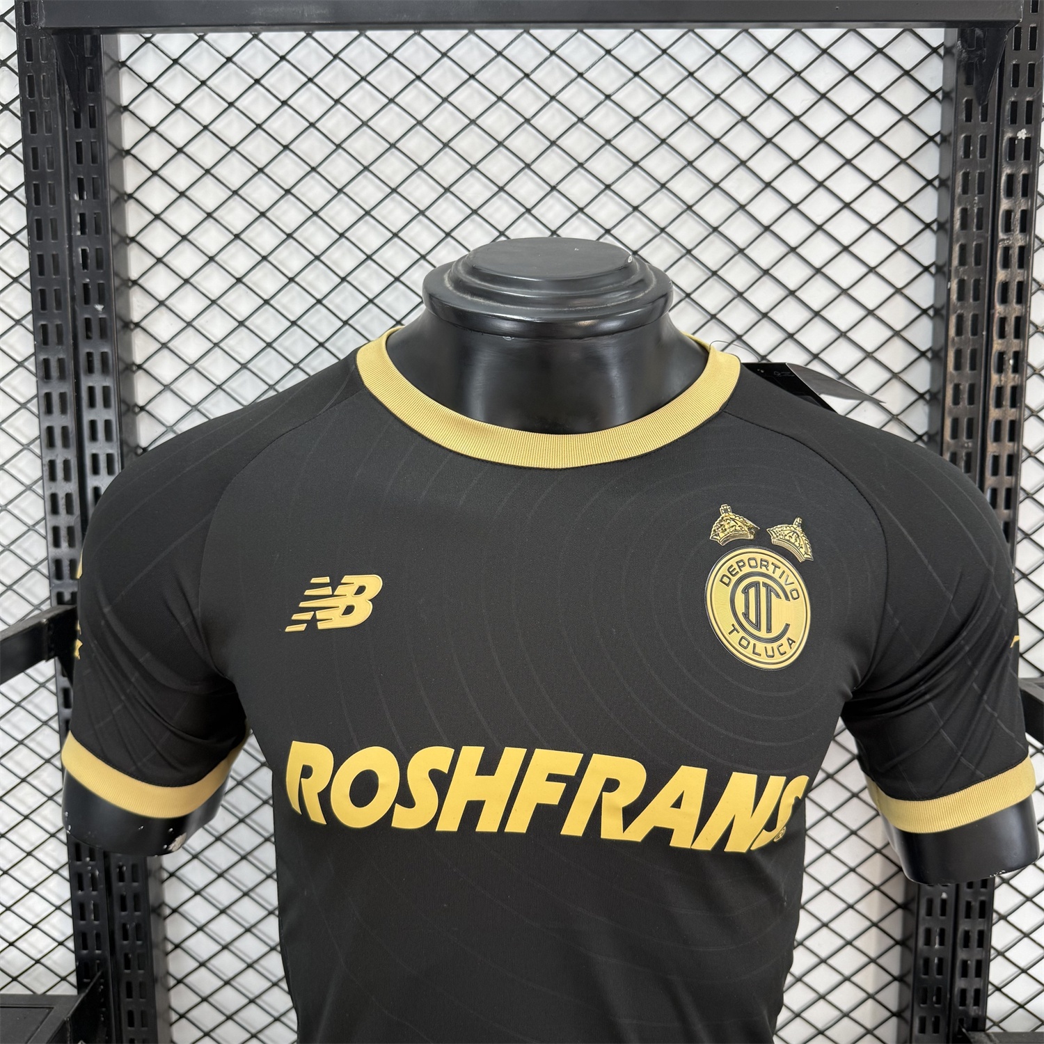 【The Double Winners】Toluca 25-26 Black Special Jersey - Player Version - UnitedFutballJersey