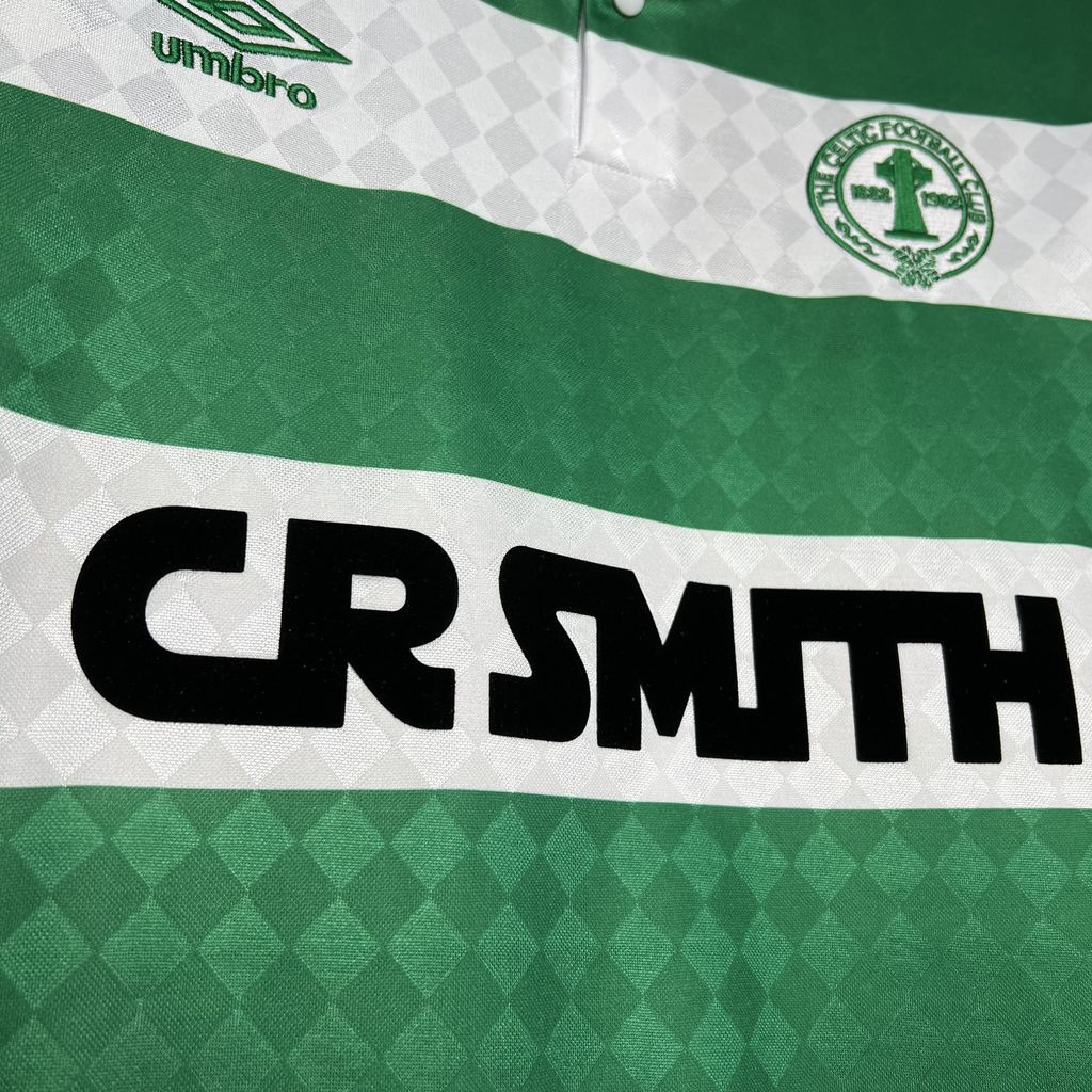 1987/1988 Retro Celtic Home Football Shirt 1:1 Thai Quality