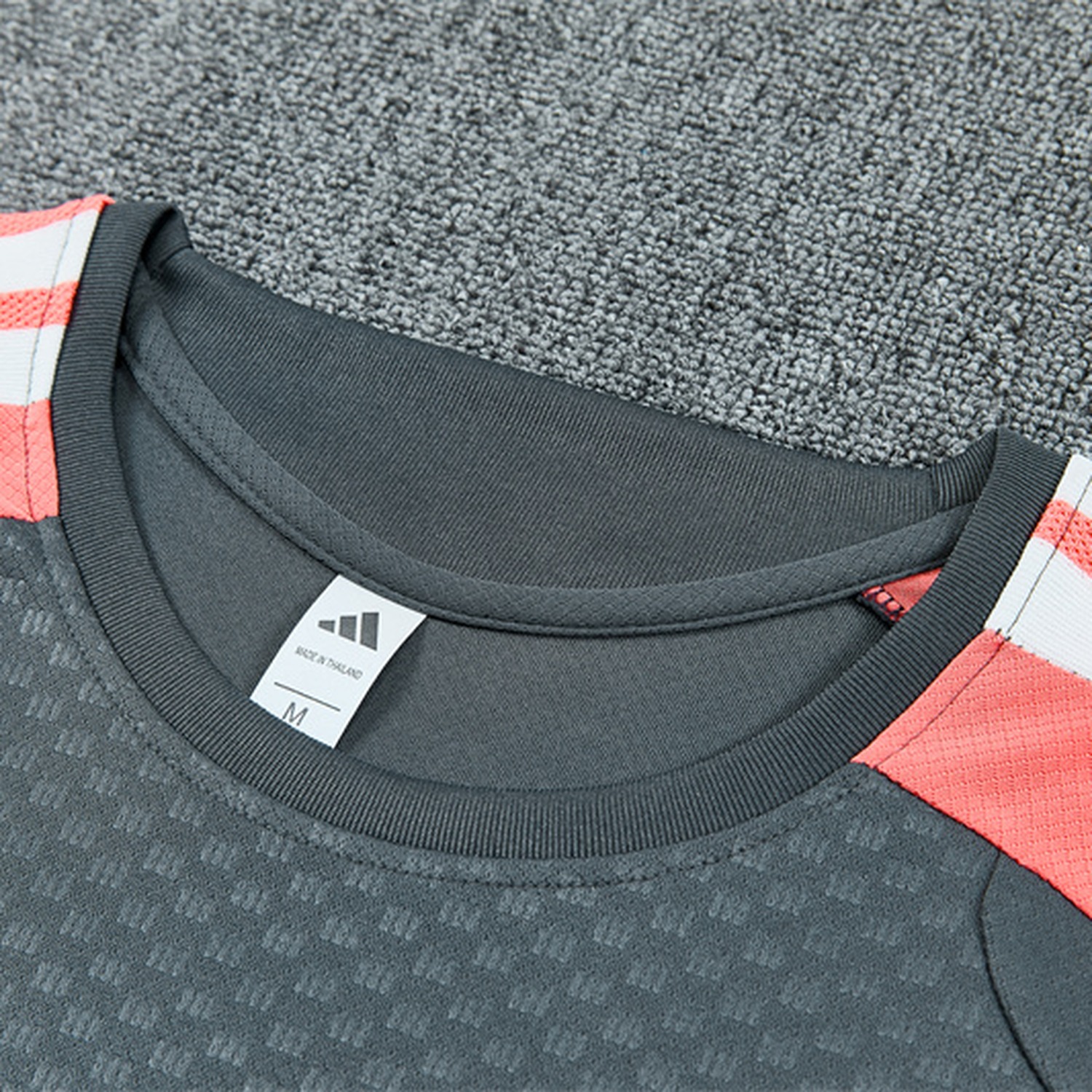 Real Madrid 26-27 Kids Short-Sleeve Training Set - Deep Grey Top & Deep Grey Shorts - UnitedFutballJersey