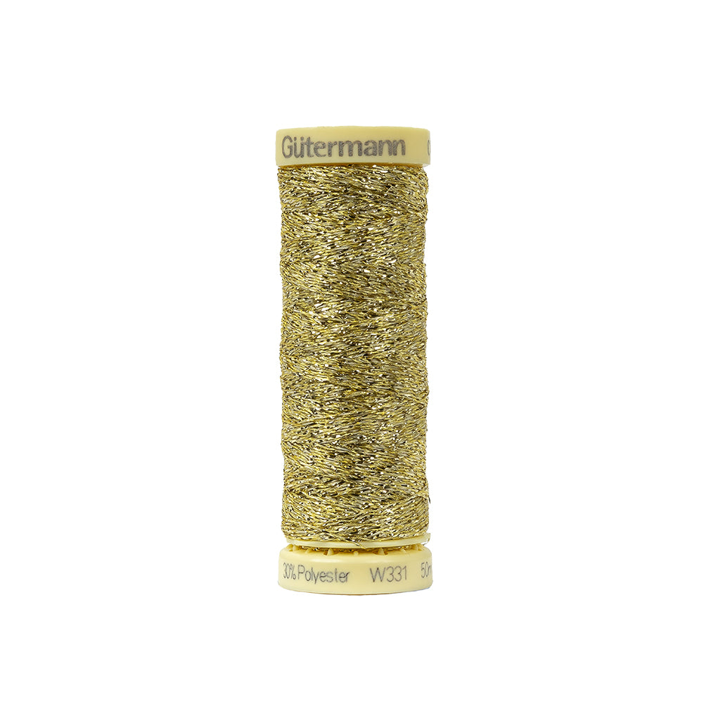 Gutermann Metallic Effect Thread 50m - 024 Gold - Joann Fabrics